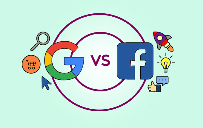 Google vs Facebook Google vs Facebook